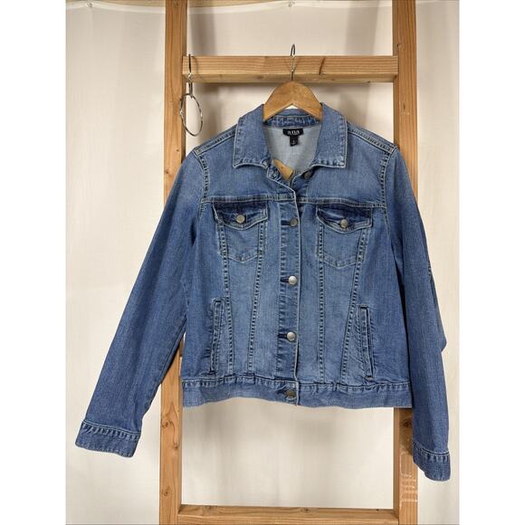 Ana Jackets & Blazers - Ana Denim Trucker Style Jean Jacket #1249 Size MED